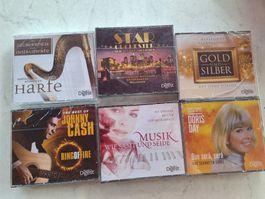 6 STK CD BOXEN NEUWERTIG