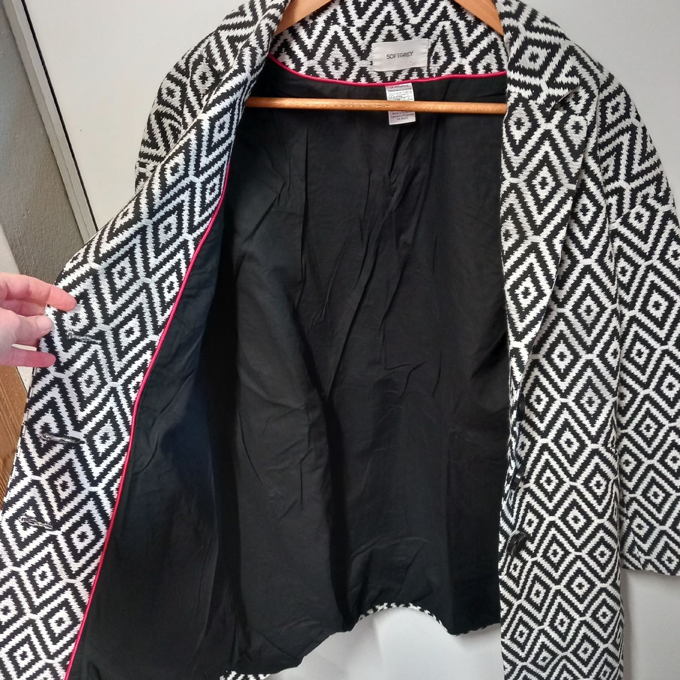 Jacken: Tolle Oversize Jacke SoftGrey, Gr.36 – Gebraucht aus Gwatt (Thun) von umwelt-brocki 4