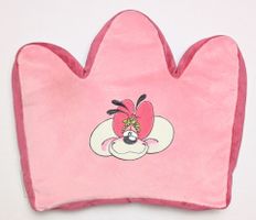 Diddlina Plüschkissen in Kronenform - Zierkissen - Diddl