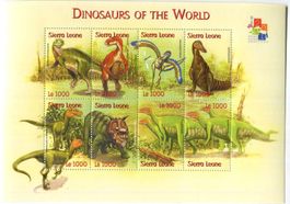 Block "Dinosaurier". Sierra Leone