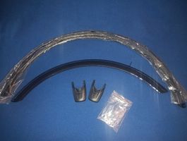 Schutzblechset für Fischer Velo / 28 Zoll / Schwarz-matt