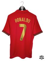 RONALDO #7 Original Portugal 2020-21 Home Trikot