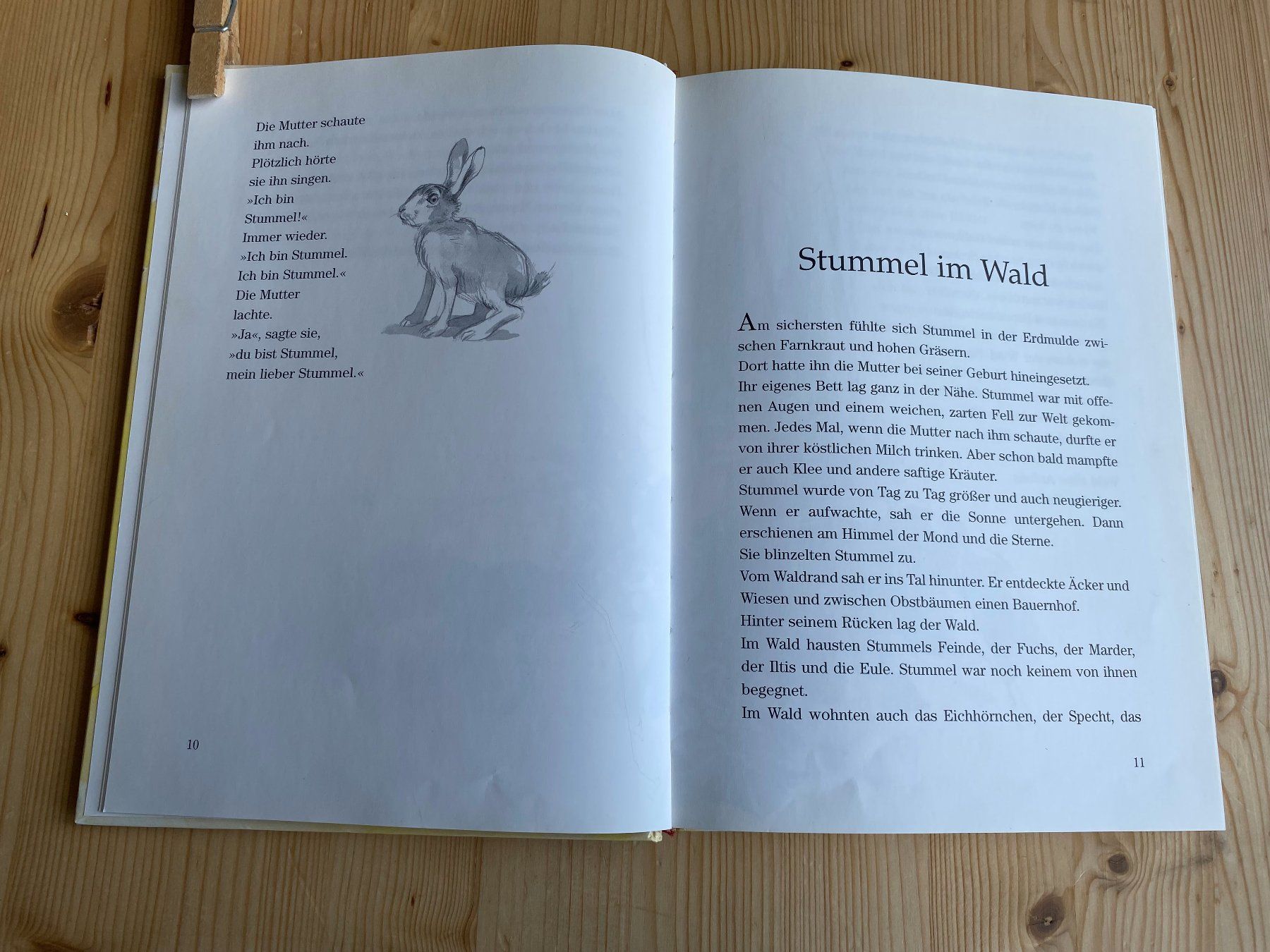 Libri: Max Bolliger: Stummel  -  Ein Hasenkind wird gross – Usato da Weinfelden venduto da Cheyenne21 5
