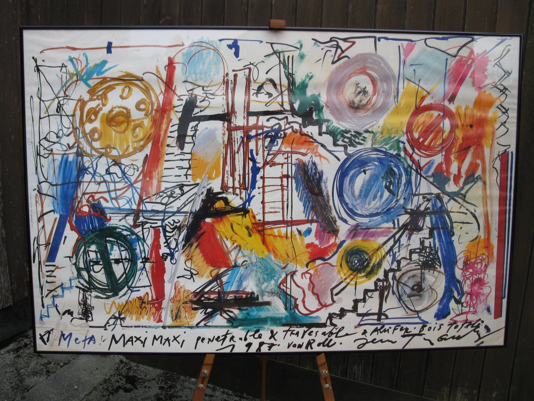 Dipinti: Tingueli Grossbild – Usato da Altstätten venduto da antikundart 3