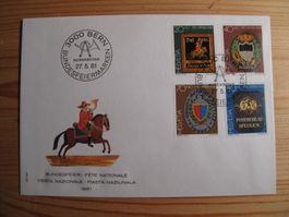 Pro Patria 1981 FDC