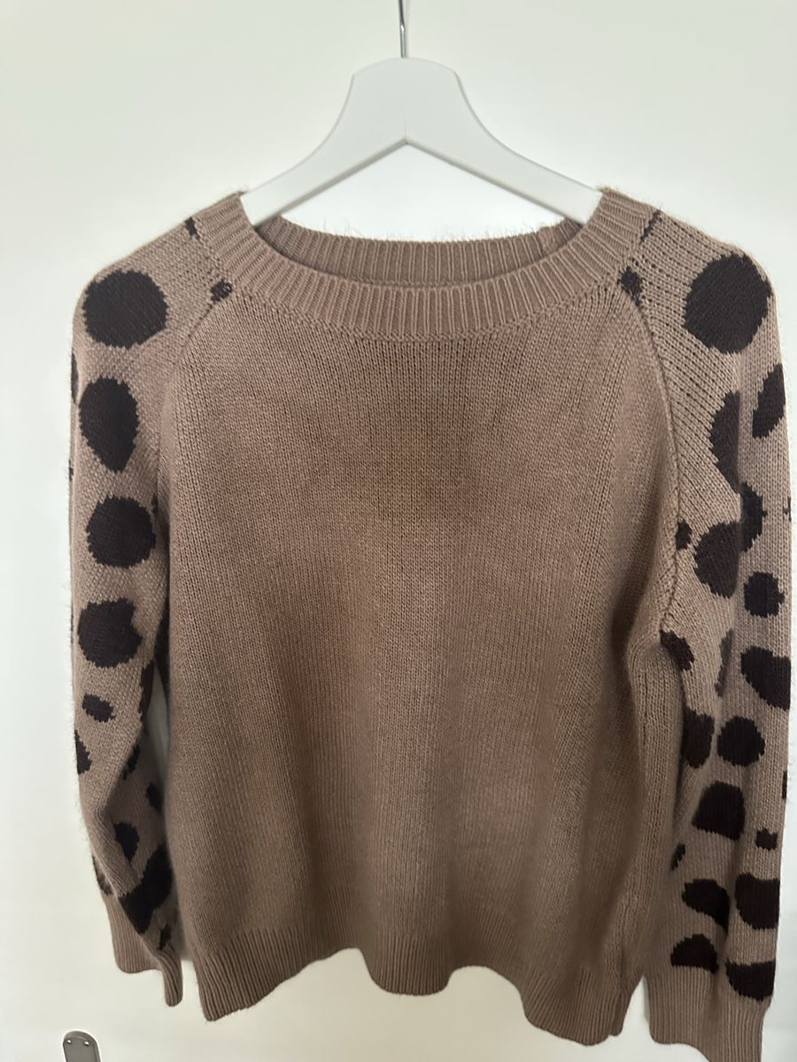 Pulls & Sweat-shirts: Warmer Herbst Pullover mit Punkte Muster, Grösse M – D'occasion à Reinach BL par Alles_muss_weg00 2