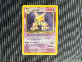 Pokemon Simsala Holo Base Set