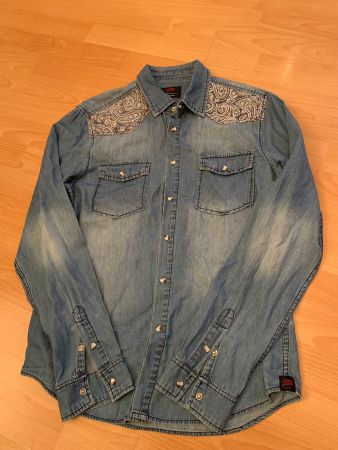Jolie chemise en jeans vintage M