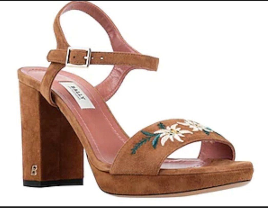 Bally Scarpe da donna: Bally Sandalen 38 Welursleder – Nuovo e nell'imballaggio originale da Volketswil venduto da praxis12