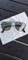 Sonnenbrille Ray-Ban schwarz Metall klassisch