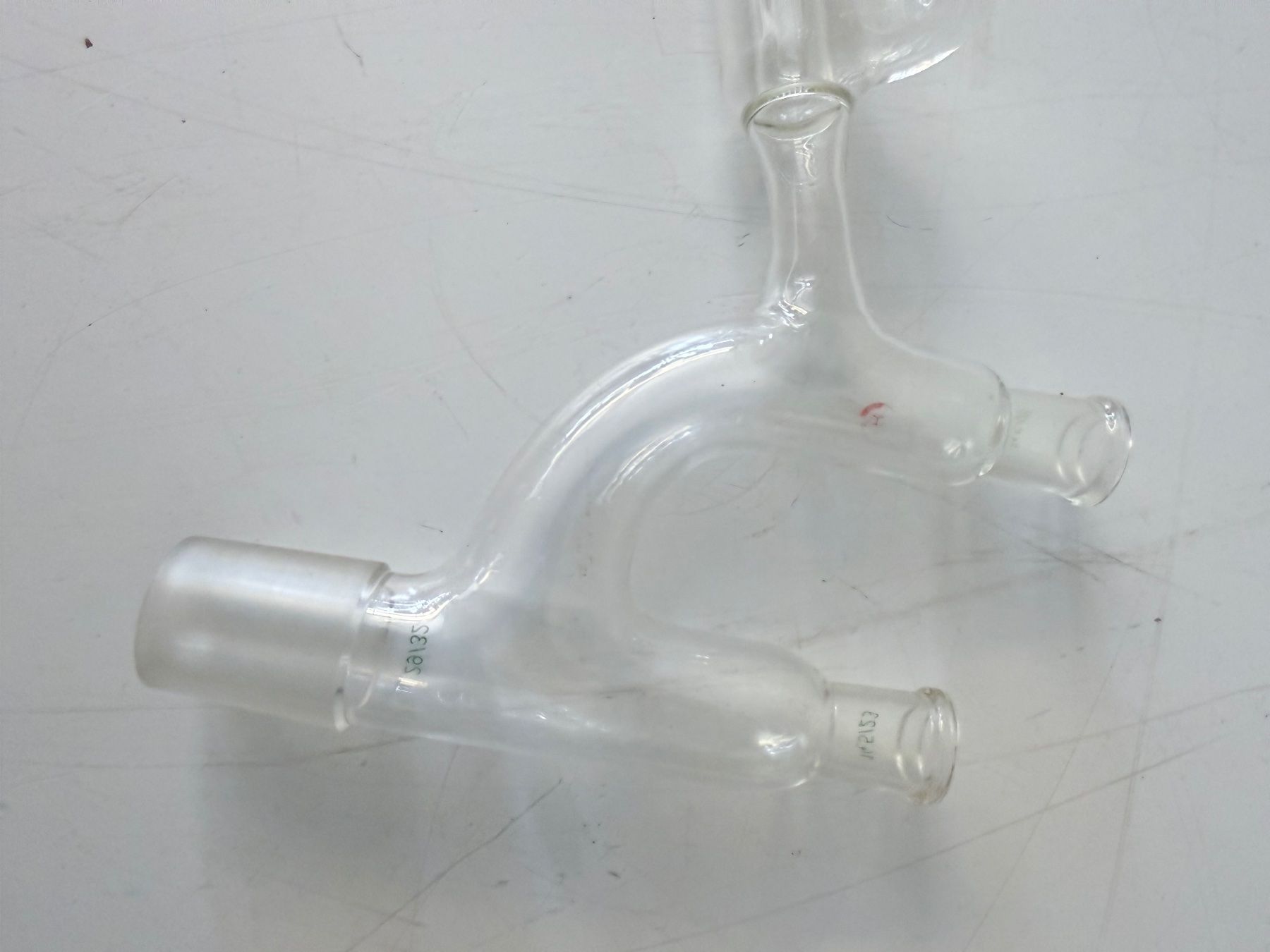 Bicchieri: Short path Destilierbrücke aus Glass – Usato da Schupfart venduto da philippb06 1