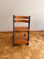 Kinderhochstuhl blau/Holz, Tripp Trapp