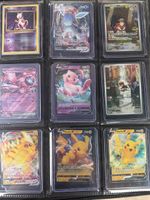 Pokemon Sammelkarten Set 9 Karten in Schutzhüllen