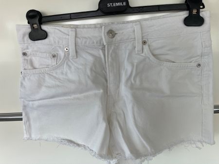 Kurze weisse Jeans Shorts Gr 36 Sommer Look