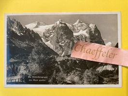 1932 Das Wetterhorn von Reute gesehen