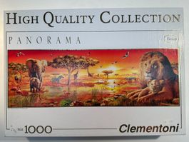 Clementoni Panorama Puzzle African Savannah 1000Teile