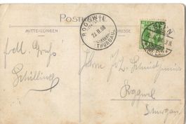 Stempel Roggwil TG, 1908