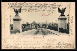 AK Basel, Wettsteinbrücke