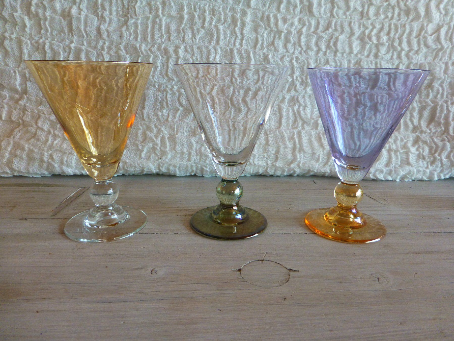 Bicchieri: 6er Set  Glaskelch, Dessertschale, Coupegläser, Eisbecher – Usato da Füllinsdorf venduto da Kapellie 1