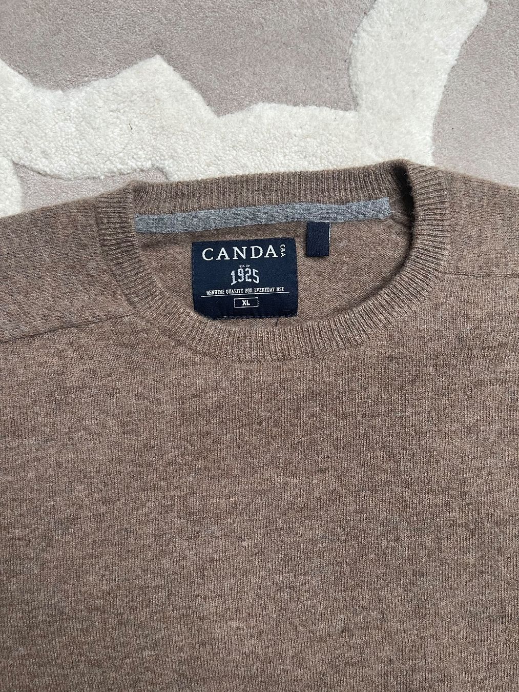 Pullover & Sweatshirts: CANDA Herren Pullover - 100 % Lammwolle - Woolmark – Gebraucht aus Winkel von 22thor22 2