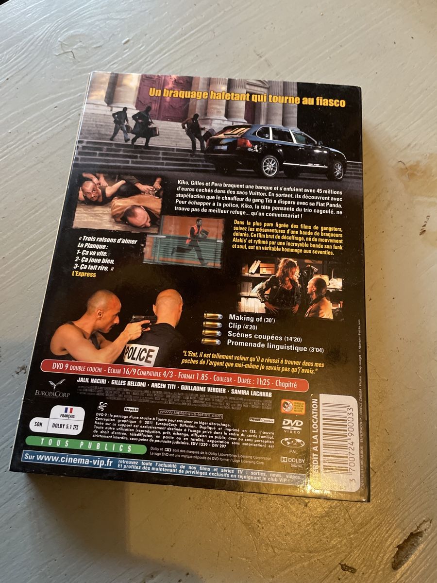 Tous les DVDs: DVD la planque  – D'occasion à moudon par faucheur2 1