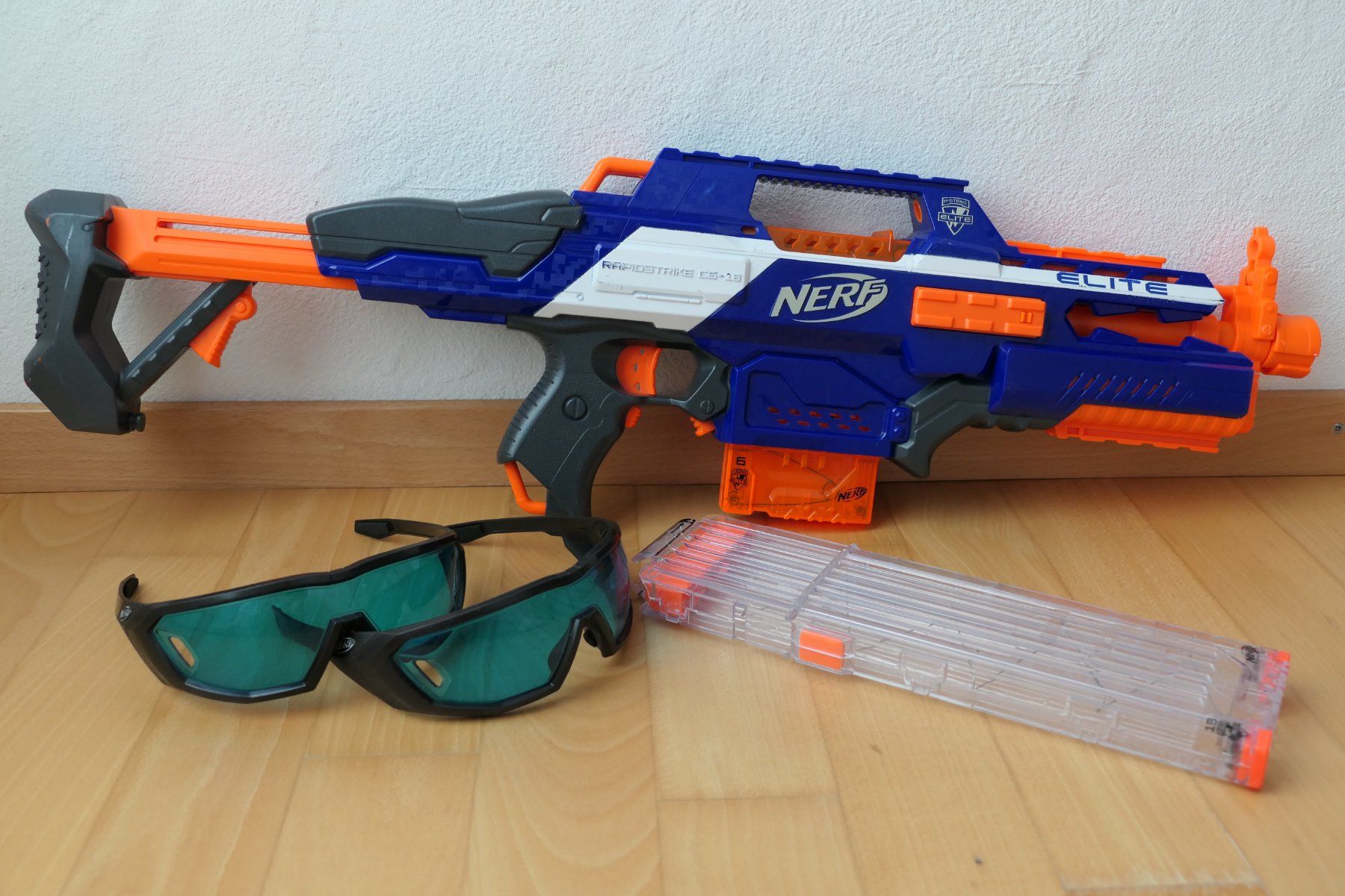 Nerf Giocattoli: Nerf N-Strike Elite Rapidstrike CS-18, NP CHF 79.00 – Usato da Tagelswangen venduto da toeggeler12