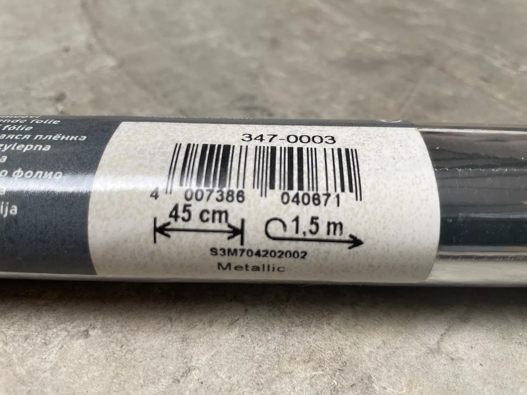 Sonstige Dekorationen & Accessoires: DC Fix Folie Silber – Neu und originalverpackt aus Waldkirch von SANDRADUBLER 2