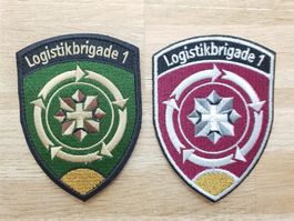 Badge Logistikbrigade 1 *gold Set*