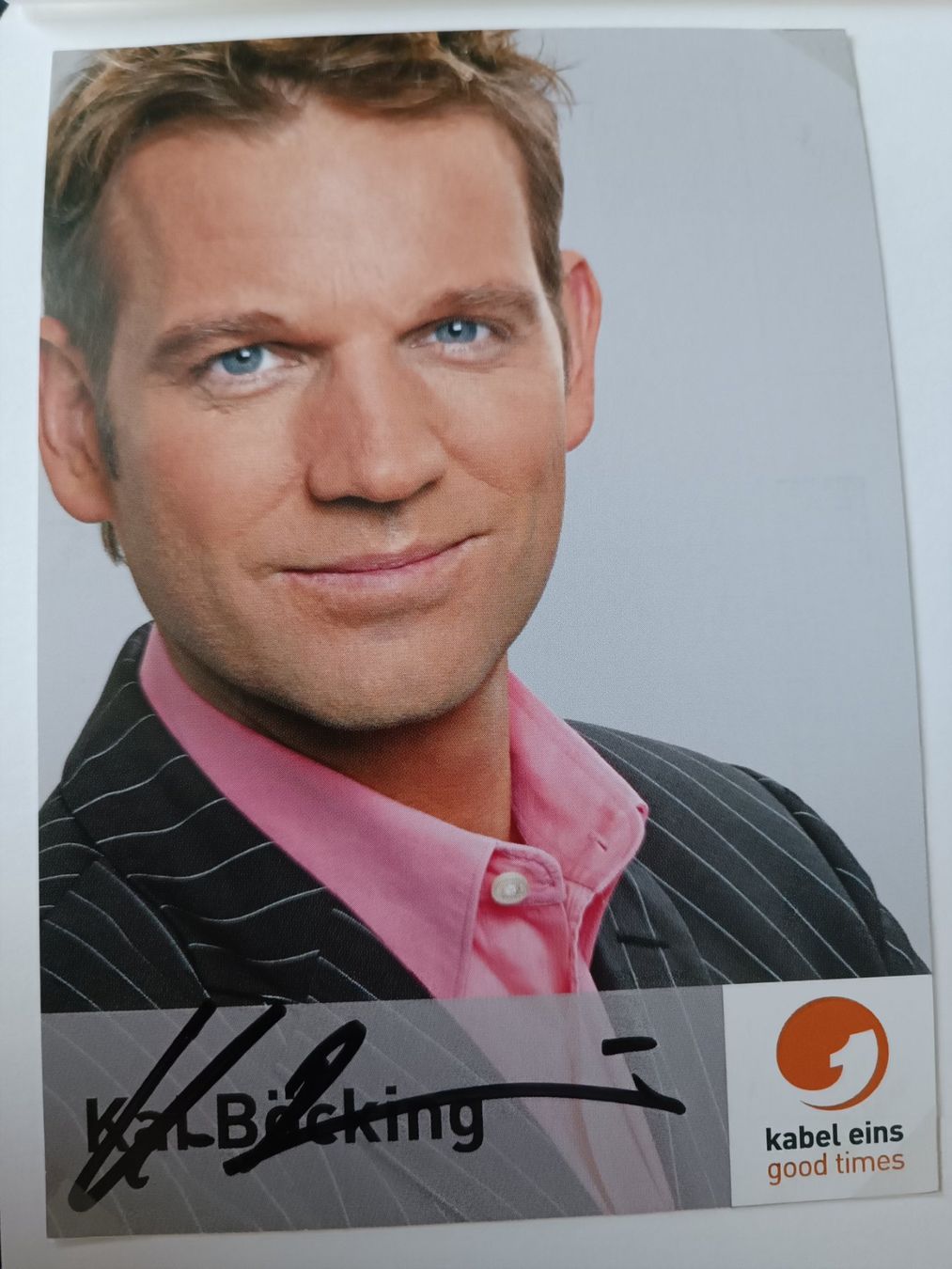 Autografi: Kai Böcking - handsigniert – Usato da Menziken venduto da Autogramme
