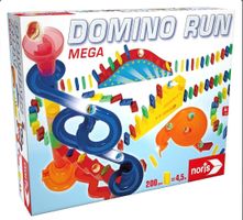 Noris Domino Run mit Kugelbahn und 200 Dominosteine