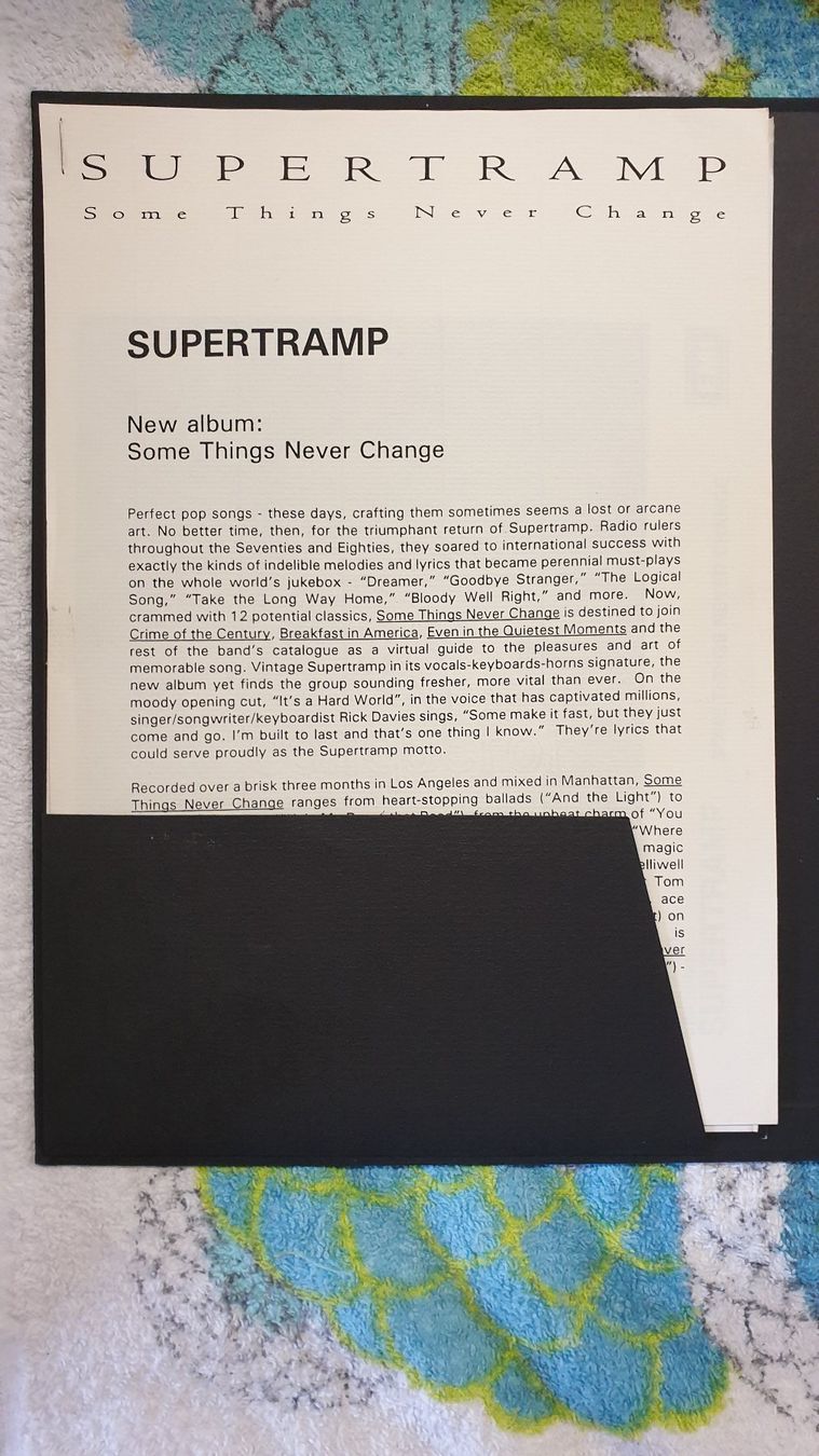Tutti i VHS: Supertramp Rares Limitiertes CD + VHS Book Set – Nuovo (secondo la descrizione) da Wädenswil venduto da tome70 2