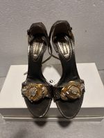 Mario bologna Evening Heels Bronze/Gold Size 37,5