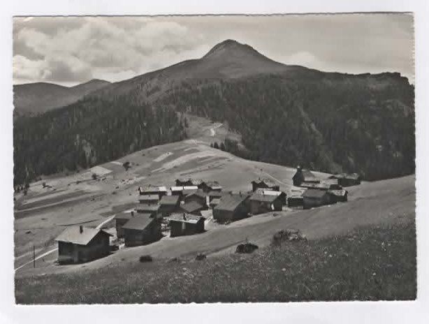 Cartoline postali: OBER MUTTEN mit MUTTNERHORN   (K – Usato da Ruggell venduto da Masescha