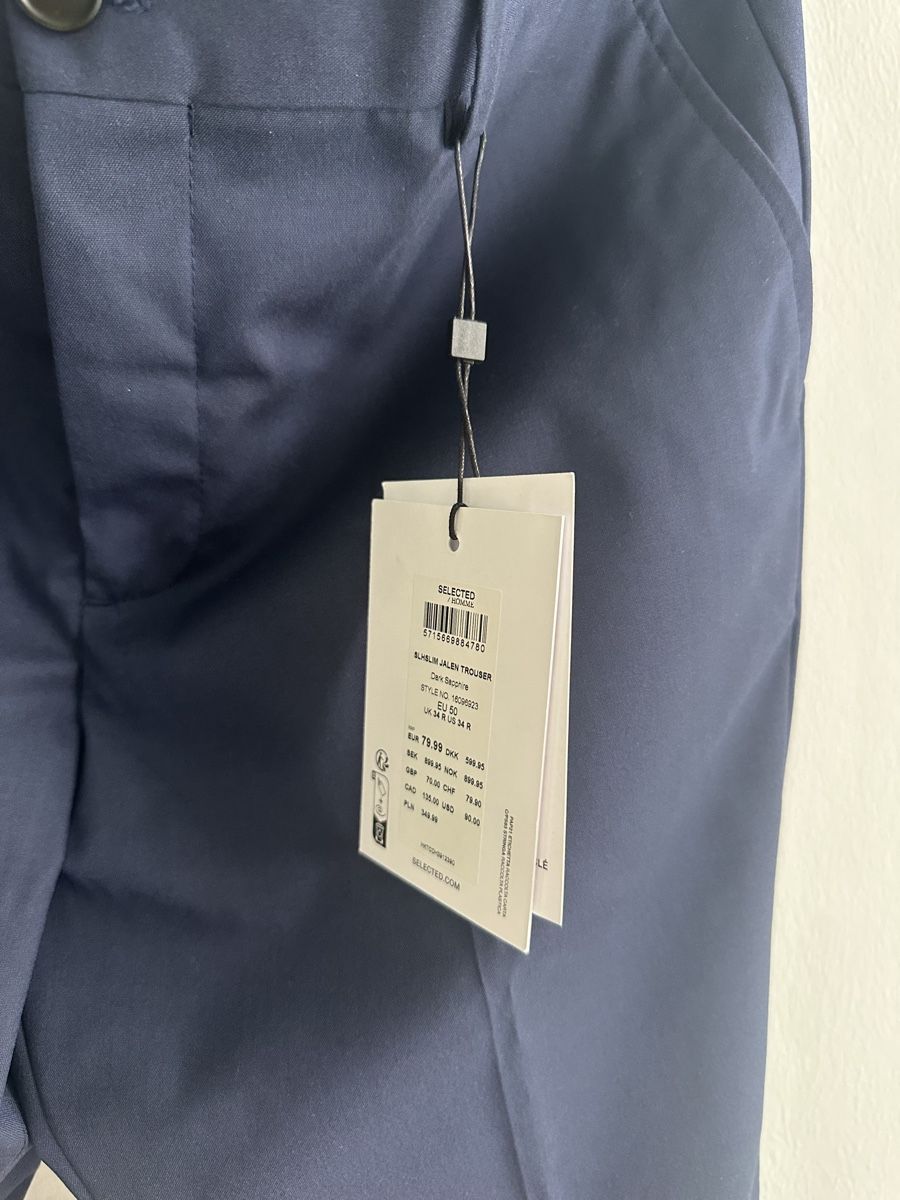 Selected Pantalons: Selected Homme Anzughose - Navy – Neuf avec emballage d'origine à Koblenz par Joshua_M 2