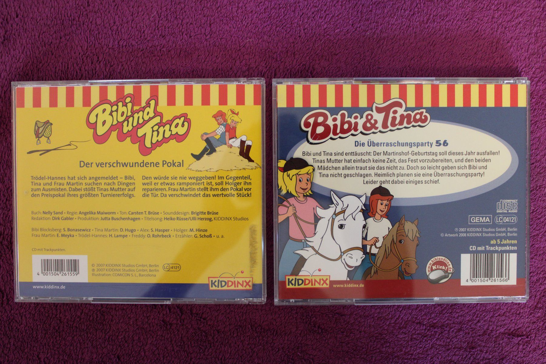 CD: 6 - Bibi & Tina - Hörspiel - CD´s – Usato da Müllheim Dorf venduto da Seeeule01 6