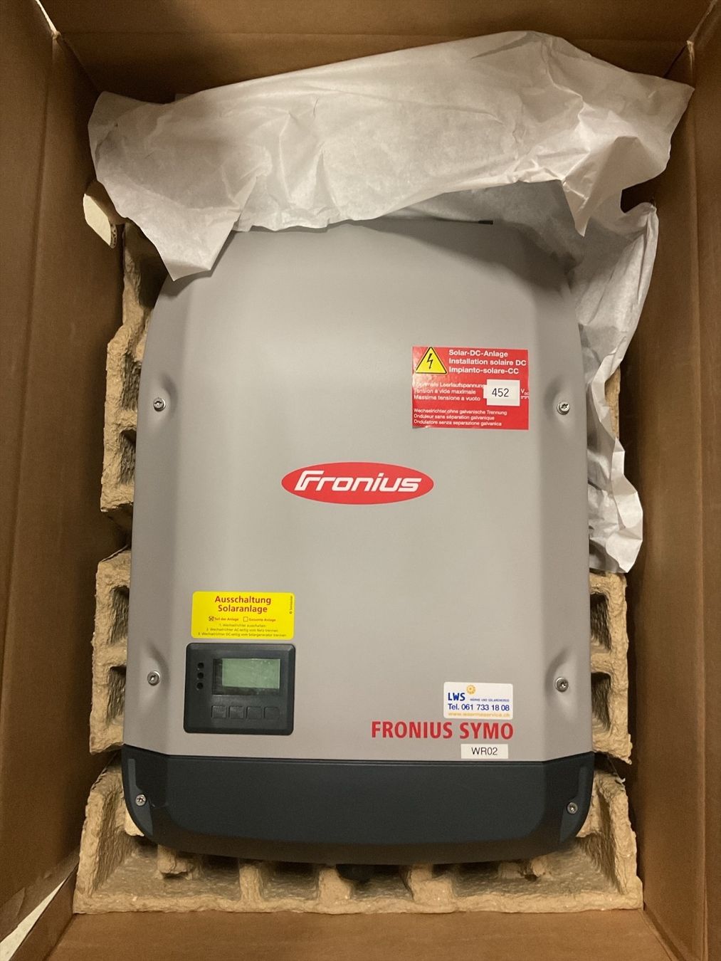 Fronius Onduleurs: Fronius Symo 3.0-3-S Wechselrichter  – Neuf avec emballage d'origine à Basel par Sonnwende-GmbH
