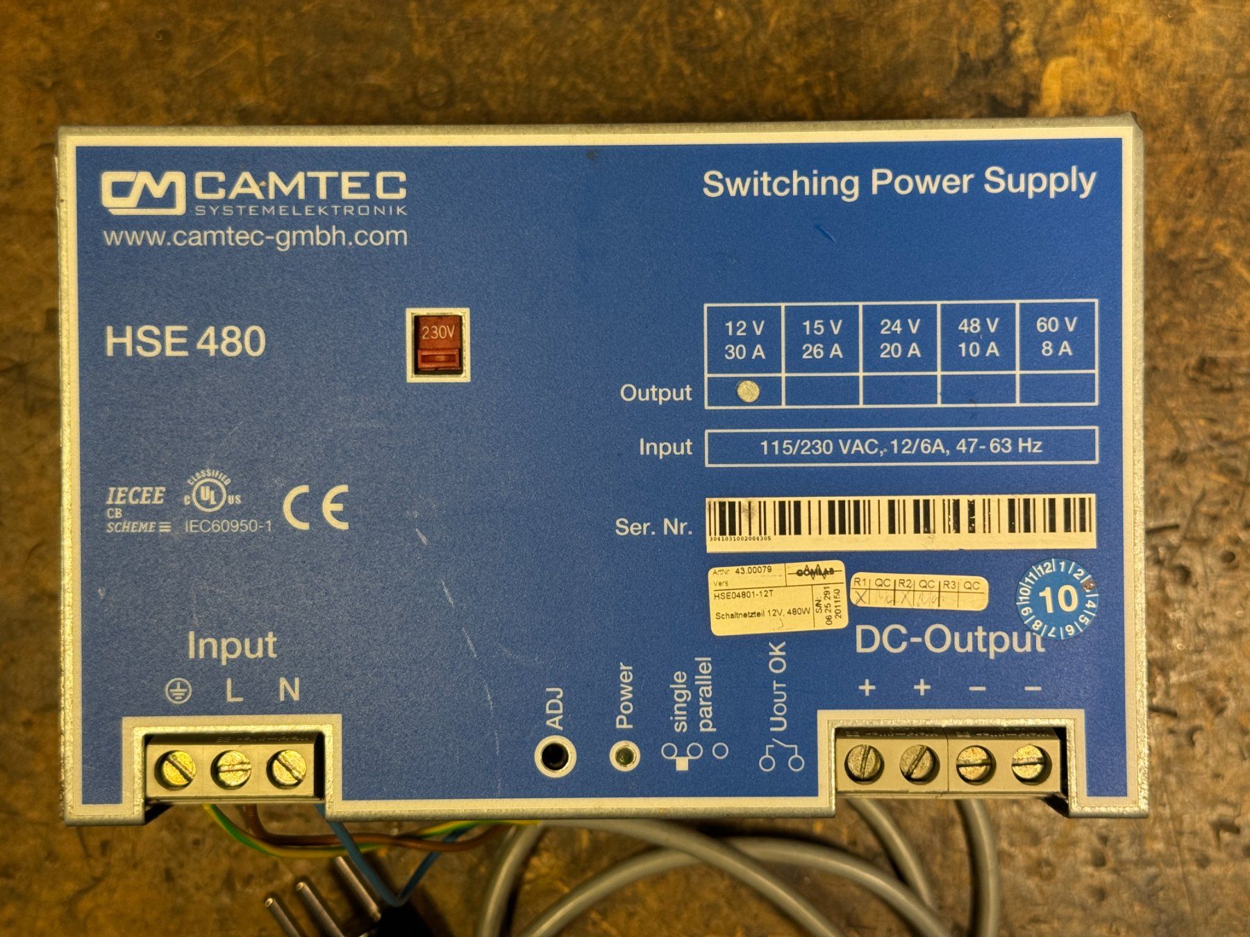 Elektronikbauteile: Netzgerät 230V auf 12V/30A= – Gebraucht aus Ins von funkflieger 1