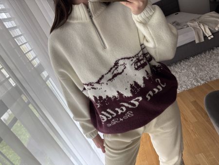 Bo+Tee Sun Valley Ski Pullover, Grösse M NEU