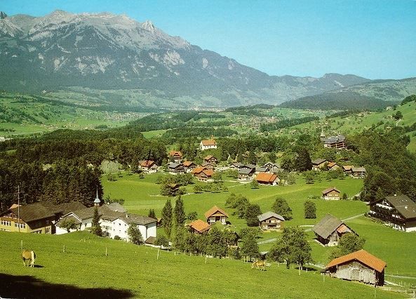 Ansichtskarten: FLÜHLI-RANFT mit Pilatus – Gebraucht aus Jona von philajona