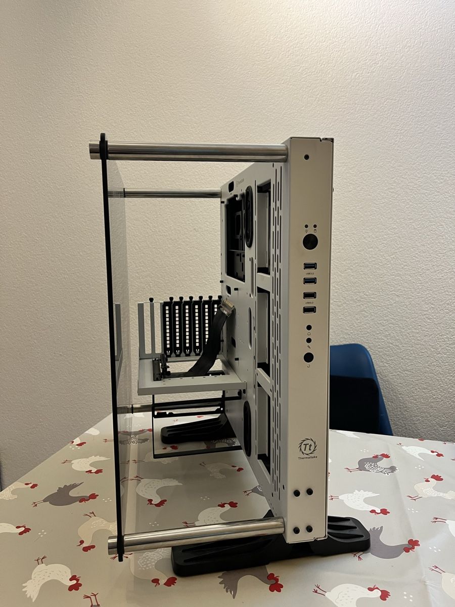 Thermaltake Gehäuse: Thermaltake Core P3 Tempered Glass Snow Edition – Gebraucht aus Thun von soeep 1