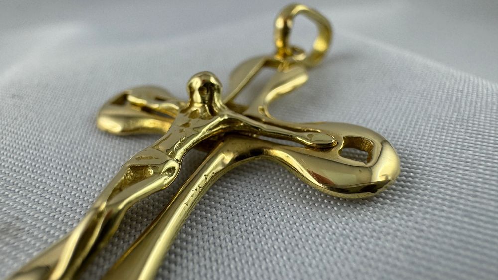 Ciondoli: Kreuz Anhänger in 750 Gold / 18 Karat – Usato da kreuzlingen venduto da fantasy_schmuck 8