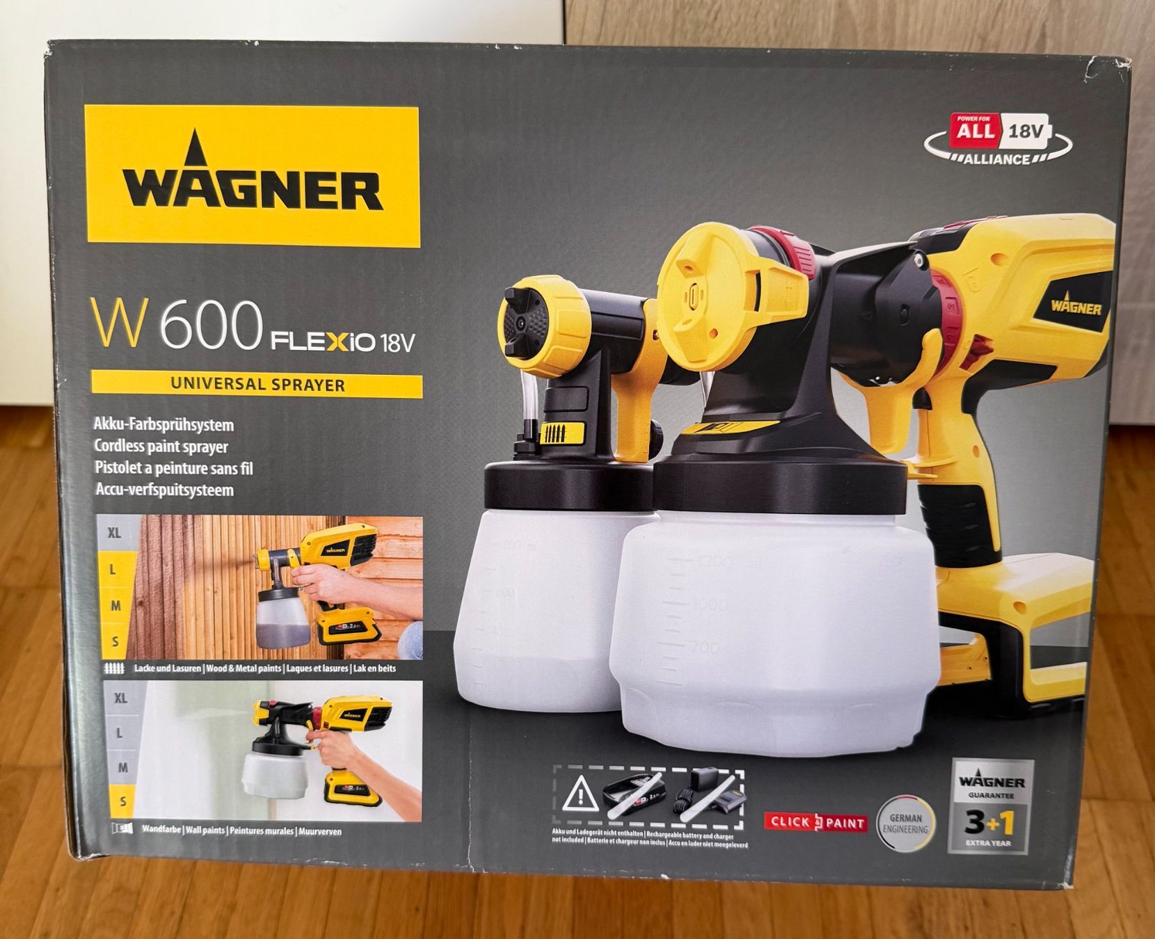 Tecnologia medica: Wagner W600 Akku-Farbsprühsystem – Nuovo e nell'imballaggio originale da oberglatt  zh venduto da aleks06
