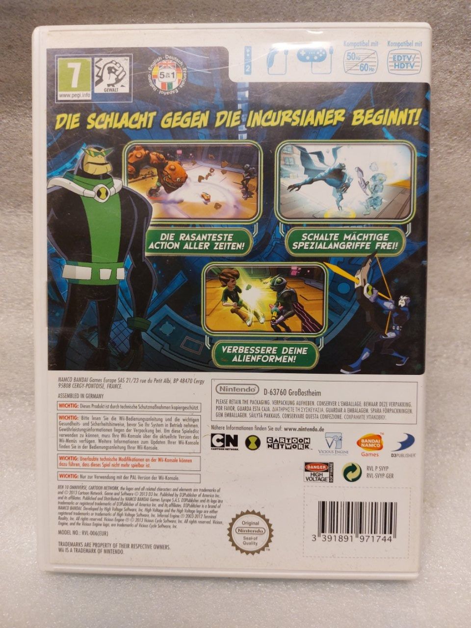 Nintendo Giochi: Ben 10 Omniverse 2 - Wii Nintendo – Usato da Pambio Noranco venduto da Pol69 4