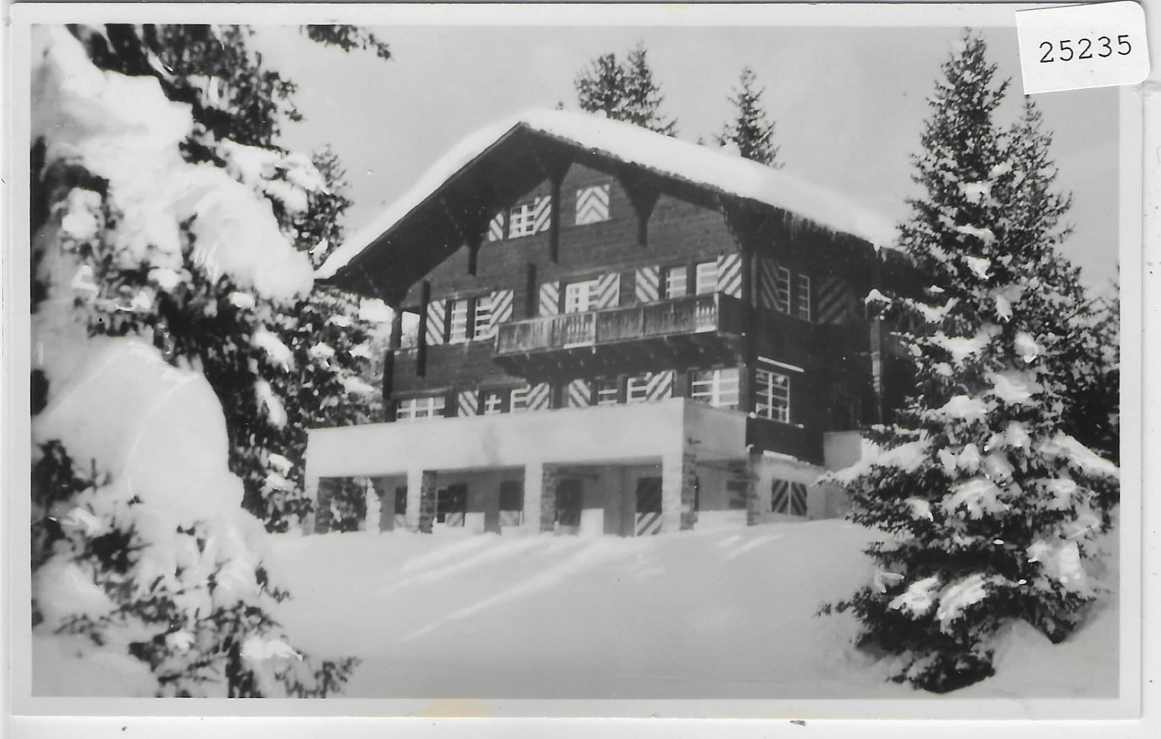 Cartes postales: Casa Andrea - Lenzerheide - Im Winter – Antique à Ettingen par Kartenplanet