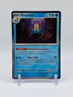 Pokémon 2023 Omastar (138/165) Scarlet & Violet Mew 151 Holo