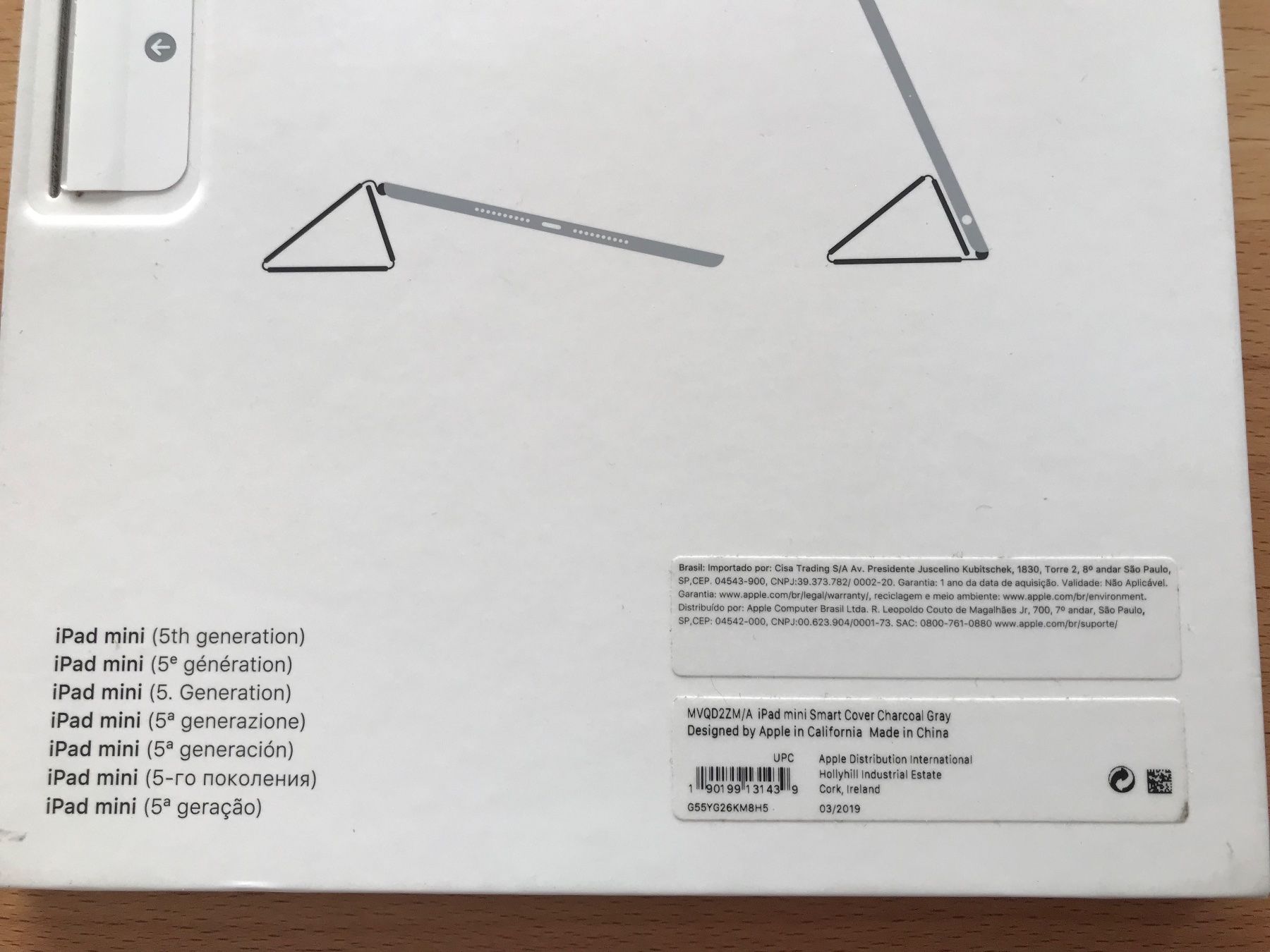 Apple Covers & Taschen: Smart Cover iPad mini, 5th generation – Neu und originalverpackt aus Nesselnbach von Goodprice3 2