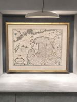 Historische Landkarte aus Estland Lettland