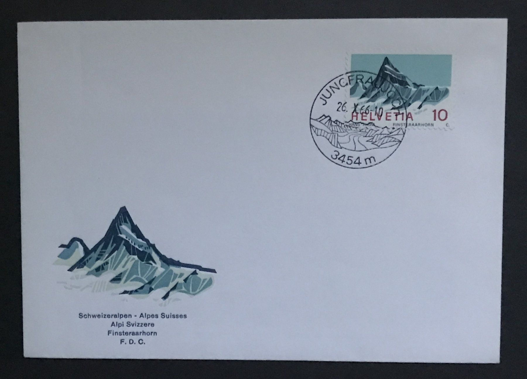 Tutti i francobolli: SCHWEIZER ALPEN – Usato da Ostermundigen venduto da Kari1937