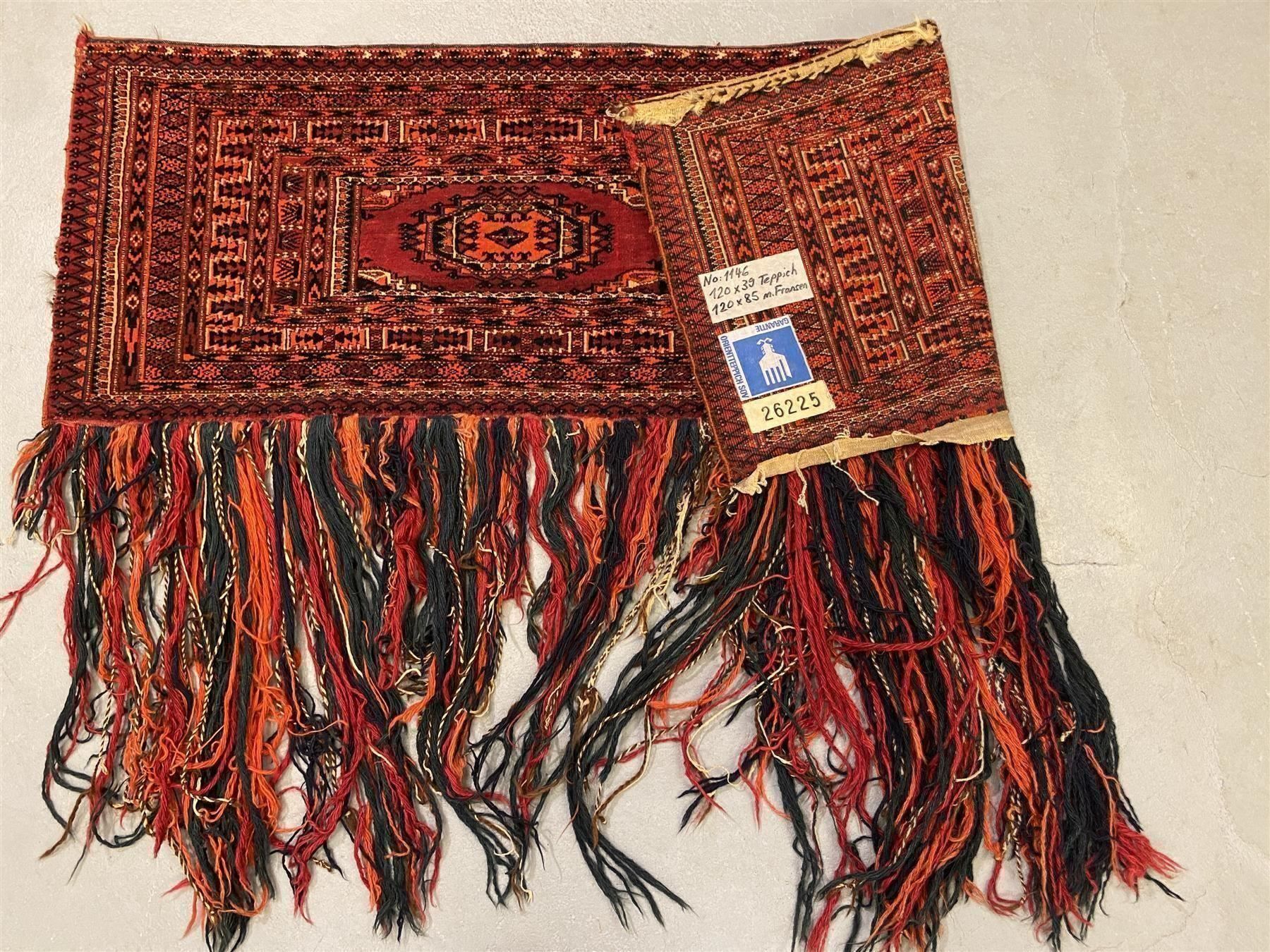 Teppiche: Turkmenischer Zeltschmuck Antik 120x89cm – Gebraucht aus Steinhausen von Super05 9