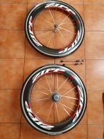 Zipp 808 Laufradsatz Campagnolo 12/25 Continental4000II